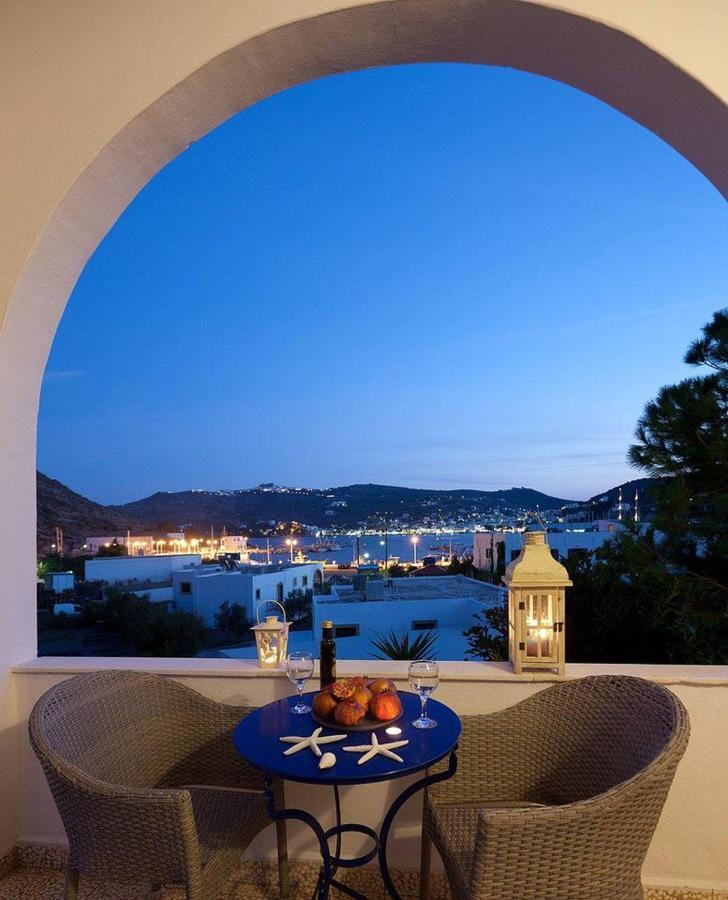 Patmos Katina Rooms Скала Экстерьер фото